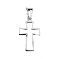 Pandantiv cruce argint DiAmanti K0031R-DIA (Argint 925‰ 0,6 g.)